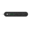 Удлинитель сетевой Ldnio SC3301, 3USB, 3 розетки, 1.6м, черный