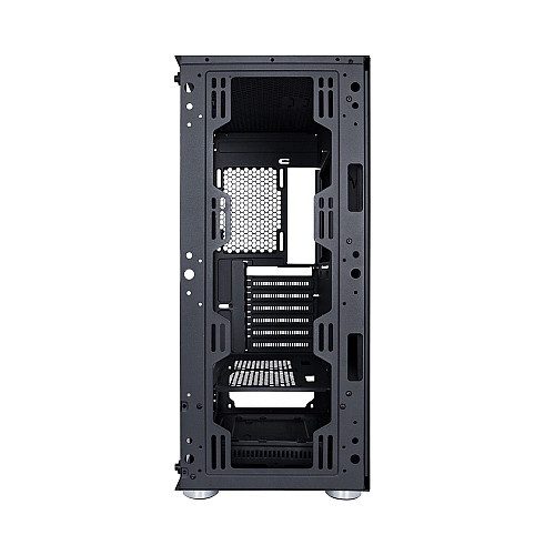 Корпус 1stPlayer X6-3G6P-1G6 Black без БП