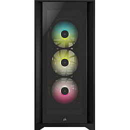 Корпус Corsair iCUE 5000X RGB Tempered Glass Black (CC-9011212-WW) без БП