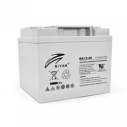 Акумуляторна батарея Ritar AGM RA12-40 12V 40Ah