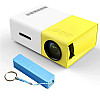 Проектор карманный XPRO Panorama Yellow + PowerBank 2600mah