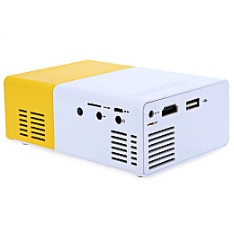 Проектор кишеньковий XPRO Panorama Yellow + PowerBank 2600mah