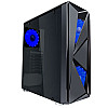 Корпус 1stPlayer F4-3A1-15LED Blue без БП