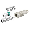 Штекер Goobay FreeEnd-USB2.0 B /M конектор (набір) ToolFree сірий (75.01.2036)