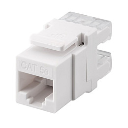 Конектор мережевий Lucom FreeEnd-RJ45 UTP5e (Keystone) конектор AWG24-26 LSA SNAP-IN білий (62.09.8182)