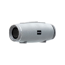 Портативна блютуз колонка Borofone BR3 IPX5 TF карта micro-usb 3,5-мм FM 1200 mah Сіра