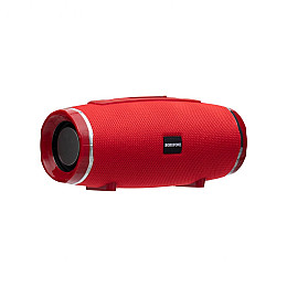 Портативна блютуз колонка Borofone BR3 IPX5 TF картка micro-usb 3,5-мм FM 1200 mah Червона
