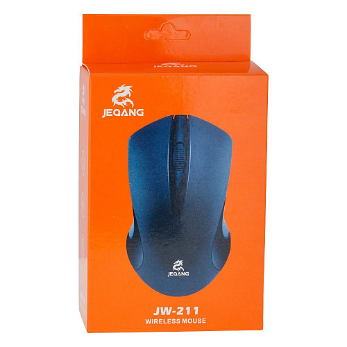 Беспроводная оптическая мышка JEQANG JW-211 USB 1500 DPI