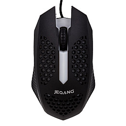 Провідна оптична мишка Jeqang JM-600 LED USB 1600 DPI 1.2 м