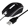Провідна оптична мишка Jeqang JM-600 LED USB 1600 DPI 1.2 м