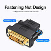 Адаптер Vention HDMI DVI V 1.4 F/M Black (ECDB0)
