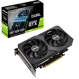 Відеокарта GF RTX 3060 12GB GDDR6 Dual OC V2 Asus (DUAL-RTX3060-O12G-V2)
