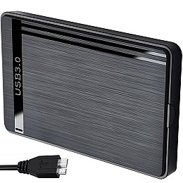 Внешній кишеня для SSD та 2.5" HDD жорстких дисків Addap EHDC-01b USB 3.0