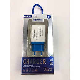 Сетевое зарядное устройство адаптер Fast Charge QC3.0 1-USB AR