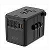 Універсальний адаптер Otravel для подорожей чорний 30W SL-207