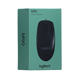 Проводная оптическая мышка Logitech M90 USB 1000DPI 1.8 m Черный
