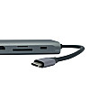 USB-хаб XON SmartHub 12 в 1 Ethernet VGA HDMI 3.5 Audio SD/TF 2xType-C 4xUSB3.0 Серый (UHCHP126300G 6198)
