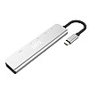 USB-хаб XON SmartHub 7 в 1 HDMI SD/TF 2xType-C 2xUSB3.0 Серый (UHCHP074300G 5177)