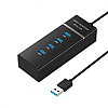 USB-хаб XON SmartHub Lite 4хUSB3.0 Черный (UHALP040043B 4972)