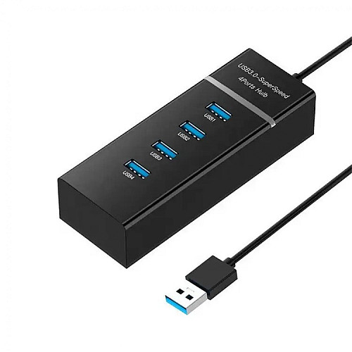 USB-хаб XON SmartHub Lite 4хUSB3.0 Черный (UHALP040043B 4972)