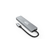USB-хаб XON SmartHub 6 в 1 SD/TF + Type-C + USB3.0 + 2хUSB2.0 Серый (UHCHP062322G 5139)