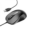 Провідна оптична USB Мишка Borofone BG4 1000DPI 1.5 м Чорний