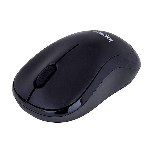 Беспроводная оптическая Мышка Logitech M185 чувствительность 1000DPI Черный