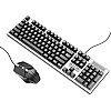 Комплект клавіатура і миша з підсвіткою Combo HOCO Luminous gaming GM18 Black