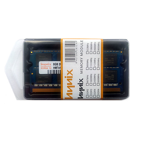 Оперативная память Hynix SODIMM DDR3L 8Gb 1600MHz PC3L-12800 1.35v (HMT41GS6BFR8A-PB)