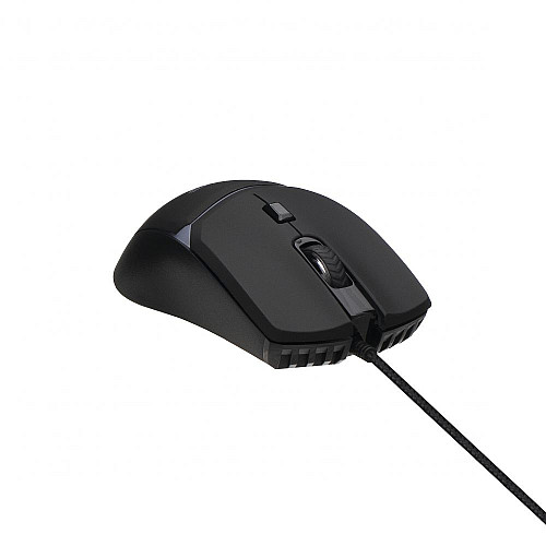 Ігрова провідна USB Мишка Fantech X17 з RGB підсвіткою чутливістю 8000 DPI кабель 1.8m Чорна