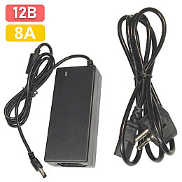 Блок живлення для камер відеоспостереження 12 вольт 8 Ампер 96W OEM PLC-96-12 (101019)