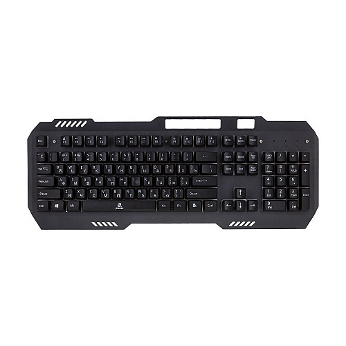Провідна ігрова клавіатура з мишкою JEQANG JK-968 RGB LED USB 1600DPI Чорна