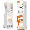 Удлинитель сетевой LDNIO SC5415 5 PD 20Вт/QC 3.0 2 м 5 розеток 3 USB / Type-C Auto-ID White