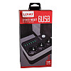 Удлинитель сетевой LDNIO SE3631 Socket с подсветкой 6USB 3 розетки 220V 3.4A 1.6 m Black