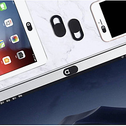 Шторка для веб-камери Anonimaizer захисна для камери смартфона / Планшета / Ноутбука 6 шт Чорна