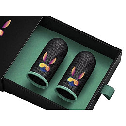 Напальчники (носки) Сенсорні Choice для ігор на телефоні в CoD Sarawolf 2 шт Зелений