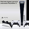 Зарядка для джойстика PS5 BebonCool для PlayStation 5 PS5 DualSense на 2 геймпада с LED подсветкой P5 Белый