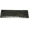 Комплект беспроводной клавиатура с мышью RIAS 198I CMK-326 Black