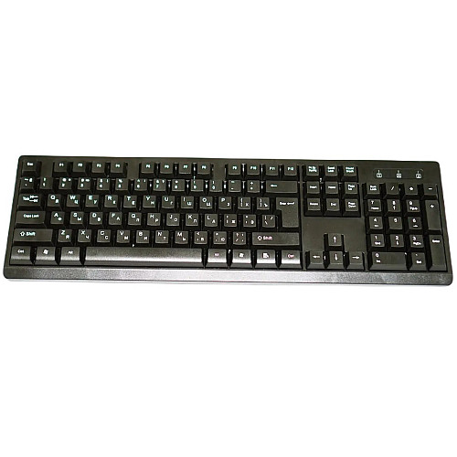 Комплект беспроводной клавиатура с мышью RIAS 198I CMK-326 Black