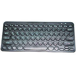 Комплект бездротова клавіатура з мишкою RIAS 8887 Black (3_04409)