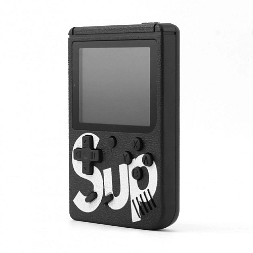 Карманная игровая ретро приставка Sup Game Box 400 игр dendy SEGA 8bit черная (1828781456)