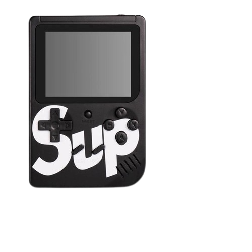 Карманная игровая ретро приставка Sup Game Box 400 игр dendy SEGA 8bit черная (1828781456)