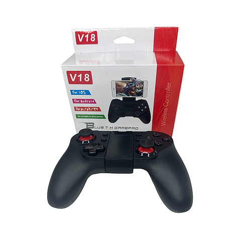 Игровой беспроводной геймпад No Brand V18 Gamepad VA-018 черный (1964839140)