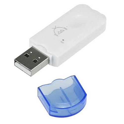 Блютуз USB приймач аудіо адаптер Voltronic PIX-LINK USB Bluetooth Білий (15262-hbr)