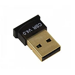 Адаптер USB Bluetooth AnyCast PIX-LINK CSR 4.0 Dongle Чорний (15765-hbr)