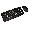 Комплект беспроводной клавиатура с мышью RIAS K108 Black (3_04574)