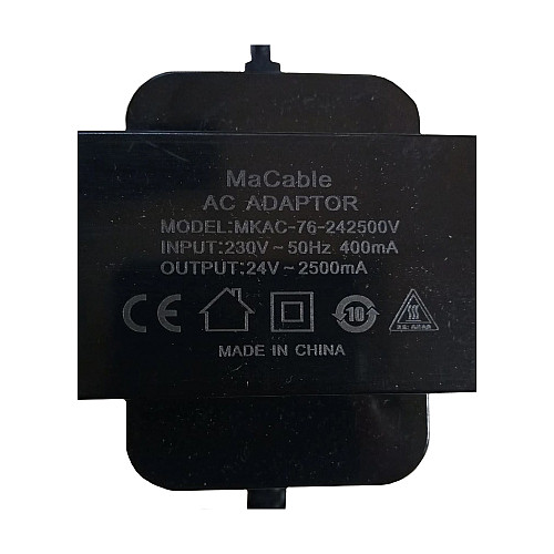 Блок питания Dahua MKAC-76-242500V AC24V2.5A для систем видеонаблюдения