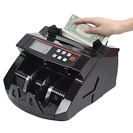 Счетчик банкнот Bill Counter 2108 c детектором UV Black (3_04665)