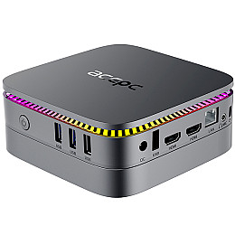 Мини-ПК Acepc Intel N100 CPU PicoBox Pro Win11 Pro 16 Гб DDR4 512 Гб SSD Серый
