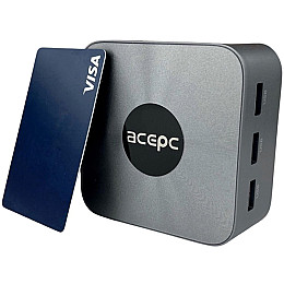 Портативный компьютер мини-карманный ПК PicoBox Mini T8-Pro на базе Intel N5105 8/256 Гб SSD c Windows 11 Acepc Серый